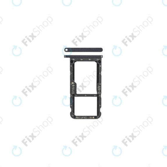 Δίσκος SIM + SD για Huawei P20 Lite | Μαυρομπλέ | Midnight Black | 51661HKK | Genuine Service Pack