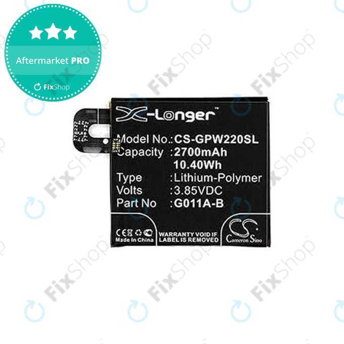 Μπαταρία για Google Pixel 2 G011A, G011A-B, 2700mAh, HQ