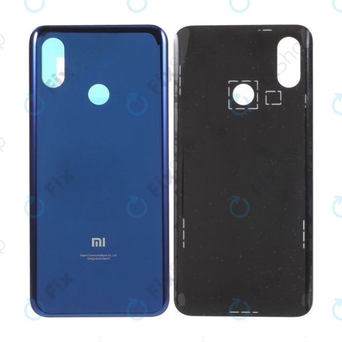 Καπάκι Μπαταρίας για Xiaomi Mi 8 | 5540408001A7 | Μπλε | Blue | Service Pack