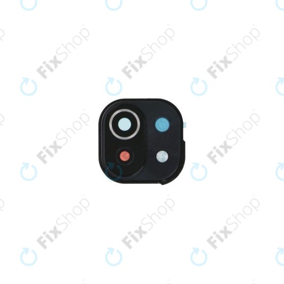 Γυαλί Φακού Πίσω Κάμερας με Πλαίσιο για Xiaomi Mi 11 Lite 5G | Truffle Black