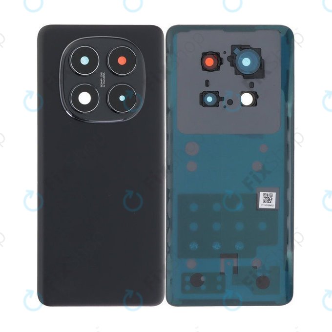 Καπάκι Μπαταρίας Πλήρες για Xiaomi Redmi Note 14 Pro 5G 24090RA29G | Μαύρο, Black