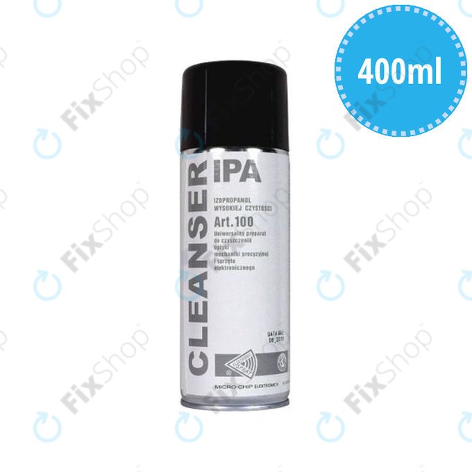 Καθαριστικό IPA - 100% Ισοπροπυλική Αλκοόλη (400ml)