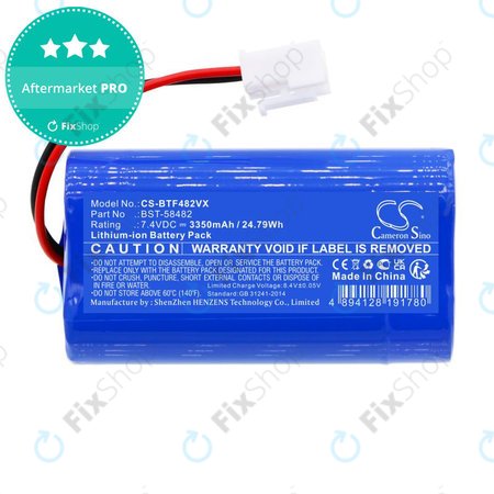 Μπαταρία για Bestway Aquatronix, Kokido Vektro Z200, 3350mAh, Li-Ion, 7.4V, BST-58482, HQ