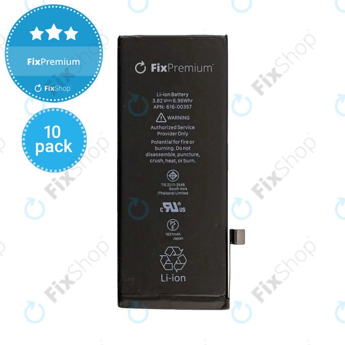 Battery για iPhone 8 | 10 Pack | 1821mAh | FixPremium
