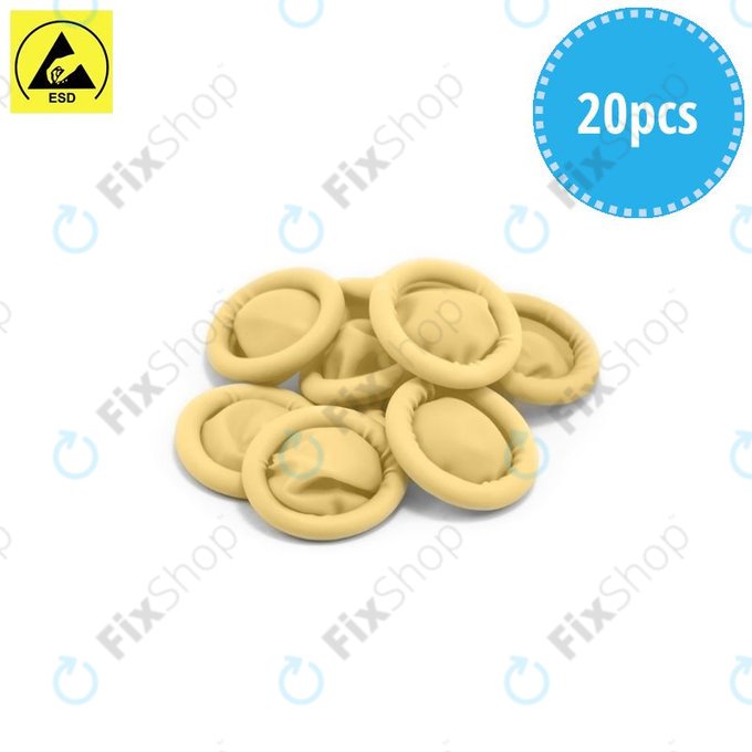 Αγωγός Γάντια ESD (Latex, μέγεθος M) - 20τμχ