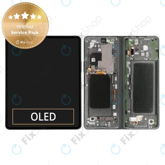 Συγκρότημα οθόνης για Samsung Z Fold 3, F926B, GH82-26283B, Phantom Green, Service Pack