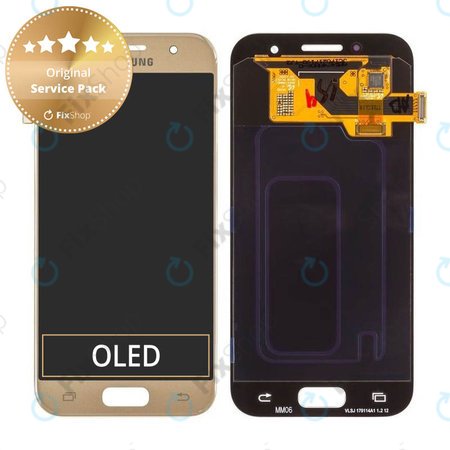 OLED/LCD Display με Touch Screen για Samsung A3 | A320F | 2017 | GH97-19732B | GH97-19753B | Gold Sand | Service Pack
