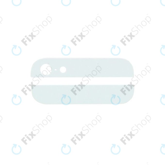 Πίσω Γυάλινες Λωρίδες για iPhone 5 | Λευκό | White