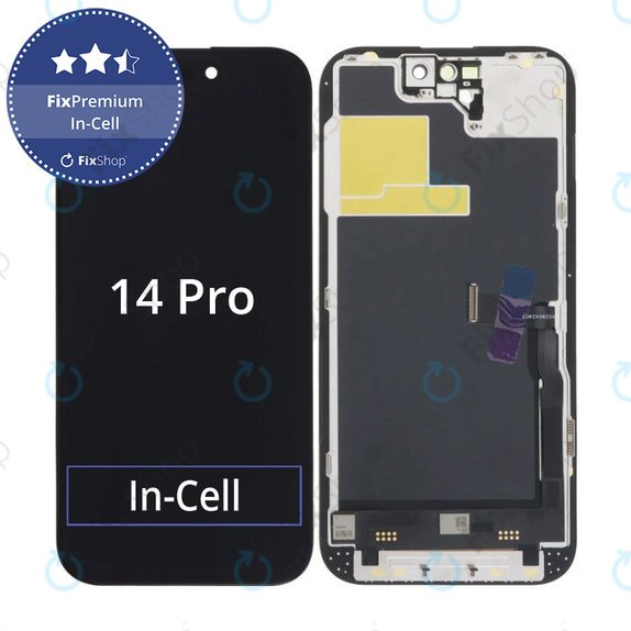 Οθόνη In-Cell FHD για iPhone 14 Pro, Αφής με πλαίσιο, FixPremium