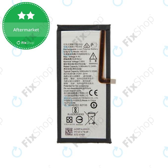 Battery για Nokia 8 Sirocco | HE333 | 3260mAh