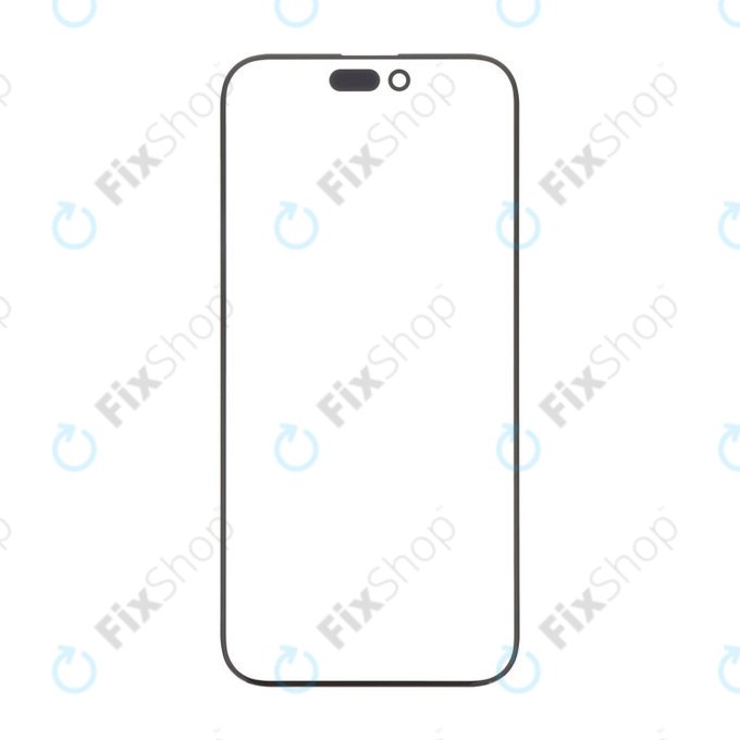 Front Glass με OCA Adhesive για iPhone 15 Pro Max