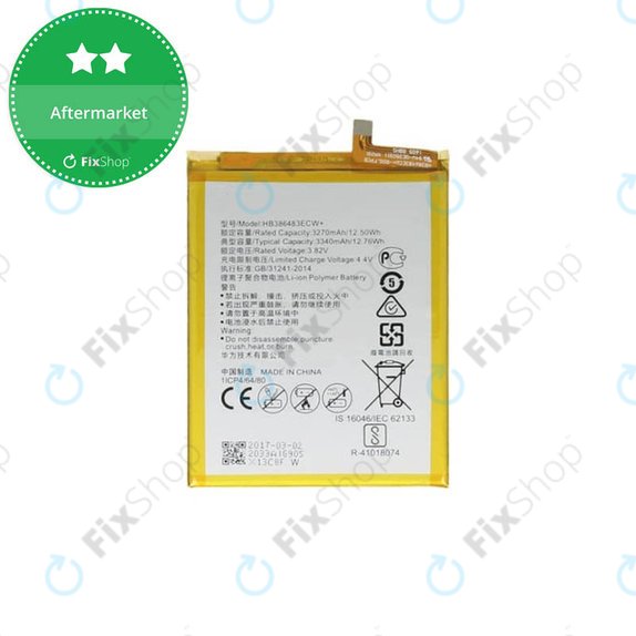 Μπαταρία για Huawei Honor 6X (BLN-L21), HB386483ECW, 3340mAh