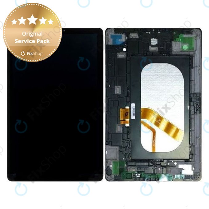 Συγκρότημα οθόνης για Samsung Tab S4, 10.5, T830, T835, GH97-22199A, Black, Service Pack