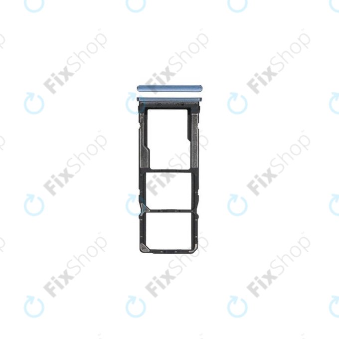 Δίσκος SIM + SD για Xiaomi Redmi Note 9S | 9 Pro | Interstellar Grey