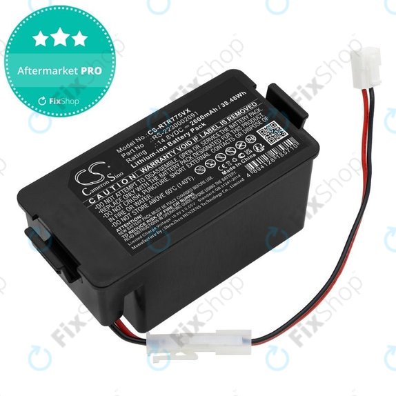 Μπαταρία για Rowenta RR7774, RR7755, RS-2230002091, 14.8V, 2600mAh, HQ
