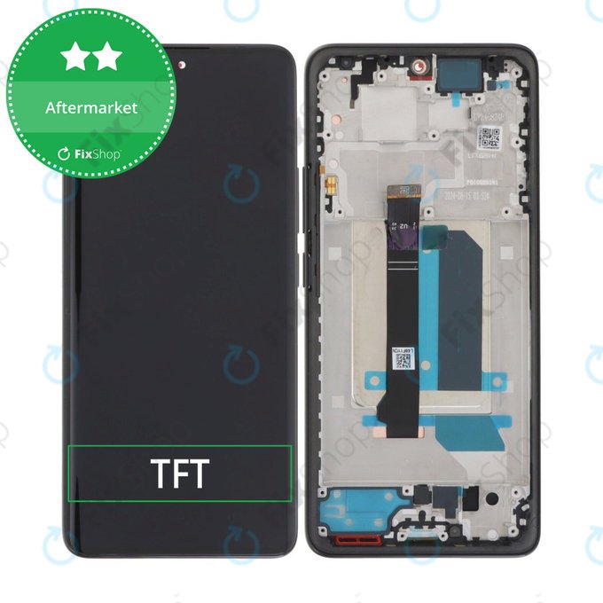 LCD Display Assembly για Xiaomi Redmi Note 14 Pro+ 5G 24094RAD4G | Midnight Black | Aftermarket