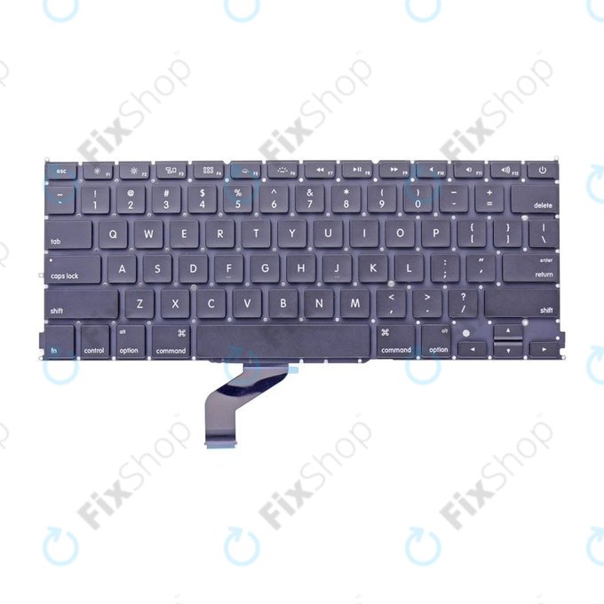 Πληκτρολόγιο US για MacBook Pro 13" A1425, Τέλη 2012 - Αρχές 2013