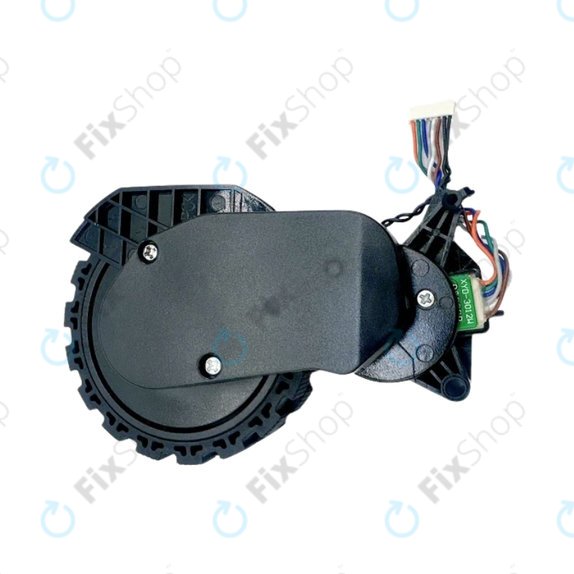 Τροχός με Κινητήρα (Δεξιός) για Xiaomi Robot Vacuum X20 | S10 | Dreame X30 | X20 | X10 Pro | Μαύρο | Black