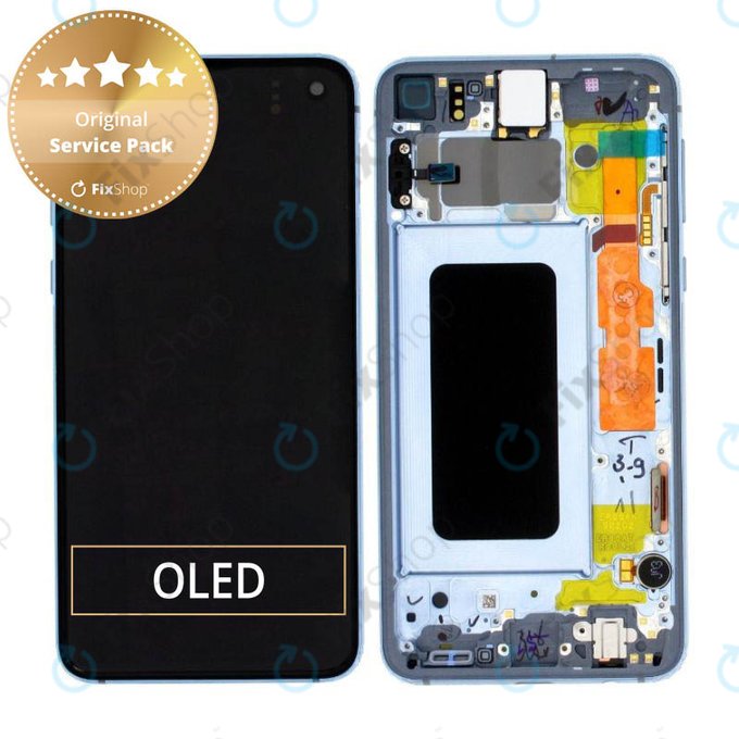 LCD Display Assembly για Samsung S10e | G970F | GH82-18852C | GH82-18836C | Prism Blue | Service Pack