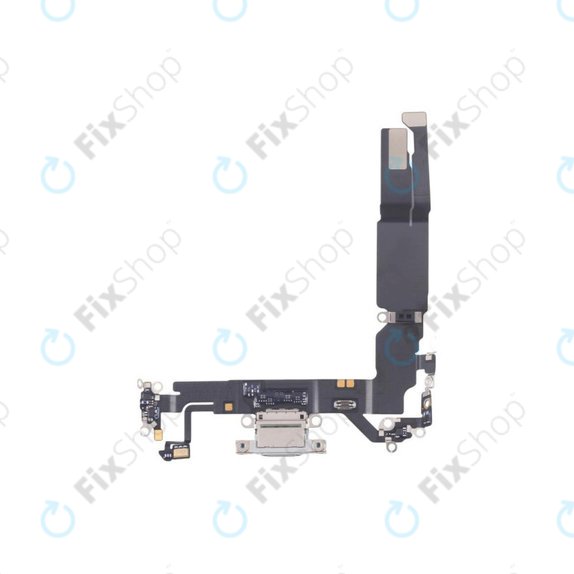 Επαφές Φόρτισης + Καλώδιο Flex για iPhone 17, White