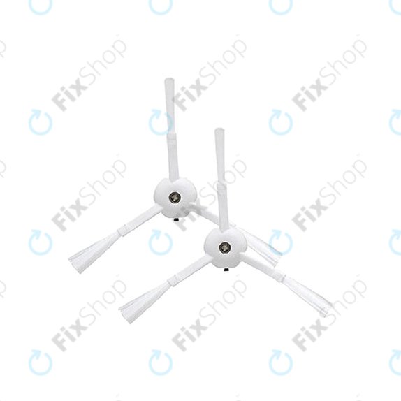 Πλαϊνή Βούρτσα (2τμχ) για Xiaomi Mi Robot Vacuum Mop-series | Roborock-series | Xiaowa-series | White