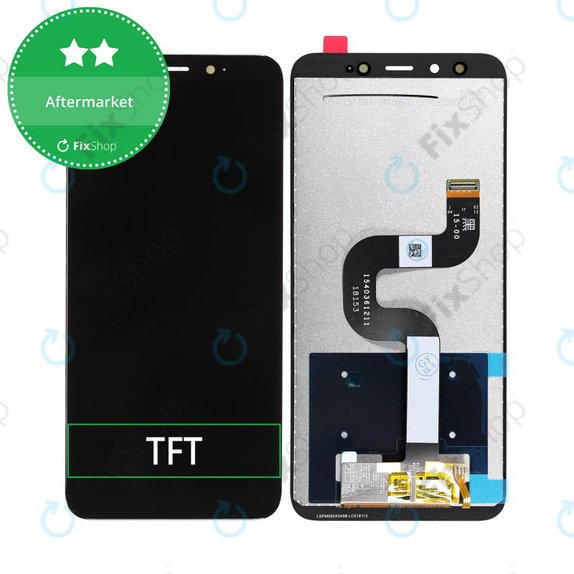 Οθόνη με οθόνη αφής για Xiaomi Mi A2, Mi 6X, Μαύρο, Black, Aftermarket