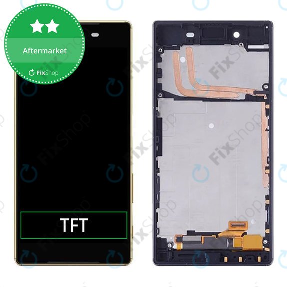 Συγκρότημα οθόνης για Sony Xperia Z5, E6653, Μαύρο, Black, Aftermarket