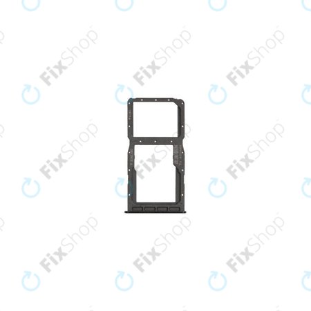 Δίσκος SIM/SD για Huawei P30 Lite | P30 Lite 2020 | Μαυρομπλέ | Midnight Black | 51661LWL | 51661NAL | Genuine Service Pack