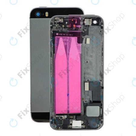 Πίσω Κάλυμμα με Μικρά Ανταλλακτικά για iPhone 5S | Διαστημικό Γκρι | Space Gray