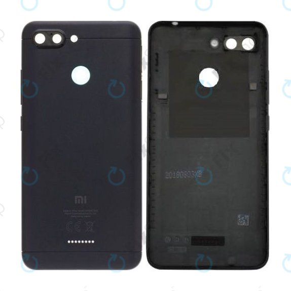 Καπάκι Μπαταρίας για Xiaomi Redmi 6 | Μαύρο | Black