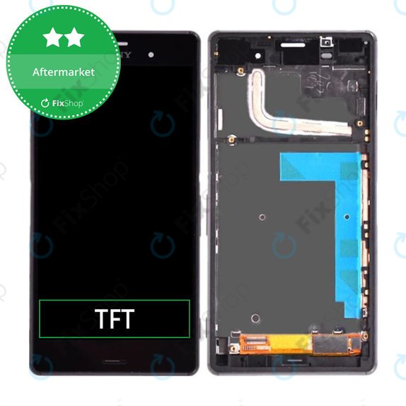 Συγκρότημα οθόνης για Sony Xperia Z5, E6653, Μαύρο, Black, Aftermarket