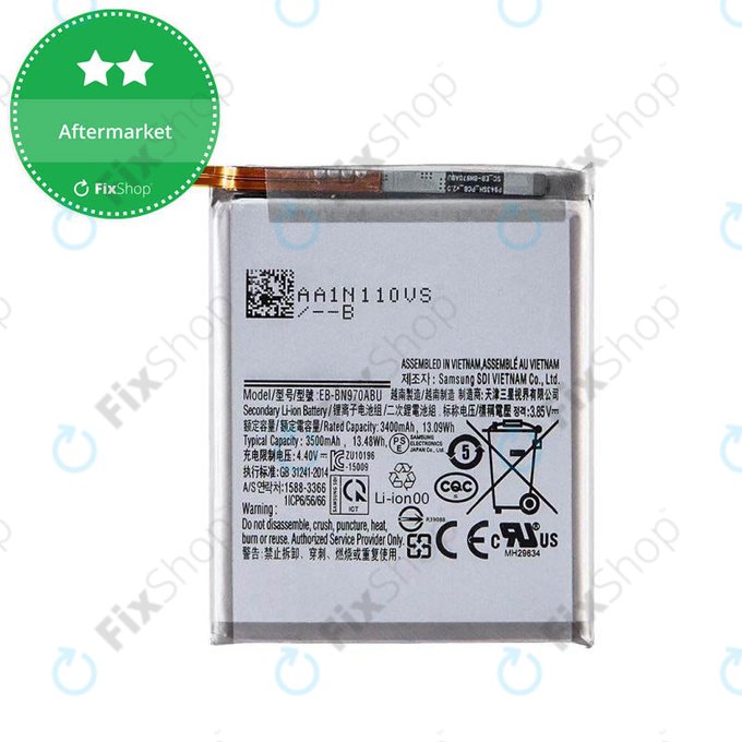 Μπαταρία για Samsung Note 10, EB-BN970ABU, 3500mAh