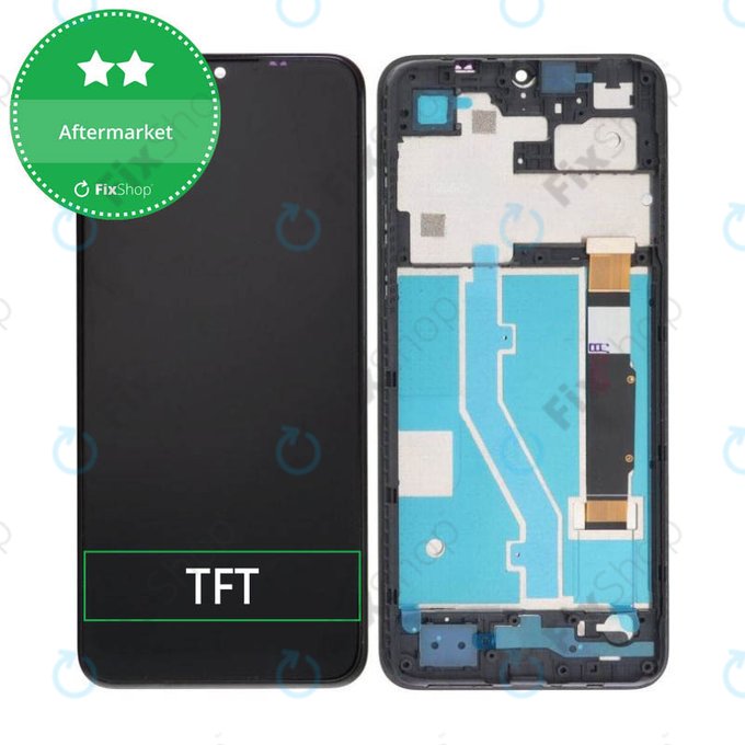 LCD Display Assembly για TCL 30E, 30 SE, 305, 306 | Μαύρο, Black | Aftermarket