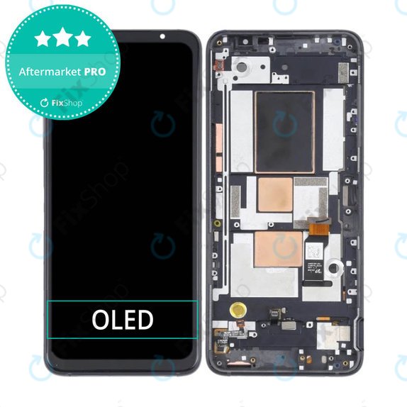 Συγκρότημα οθόνης για Asus ROG Phone 5, ZS673KS, Phantom Black