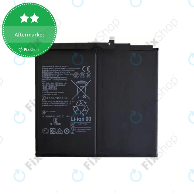 Μπαταρία για Huawei MatePad 11, 2021, HB26D8C8ECW, 7250mAh