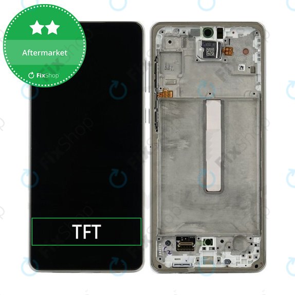 Συγκρότημα οθόνης για Samsung A73, A736, Λευκό, White, Aftermarket
