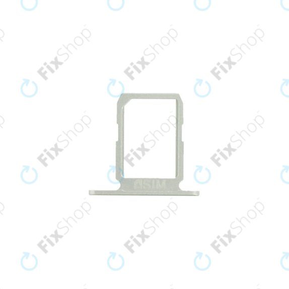 Δίσκος SIM για Samsung S6 G920F | White Pearl