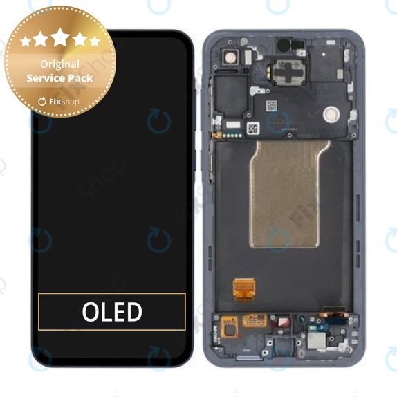 Συγκρότημα οθόνης για Samsung A55, A556B, Awesome Navy, Service Pack