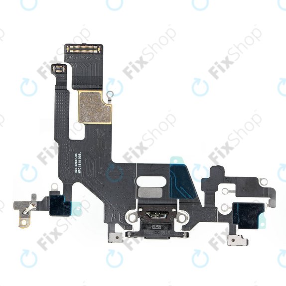 Επαφές Φόρτισης + Καλώδιο Flex για iPhone 11 | Μαύρο | Black