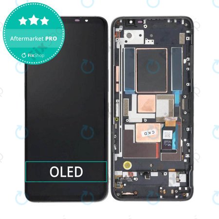 OLED/LCD Display Assembly για Asus ROG Phone 5s | ZS676KS | 5s Pro ZS676KS-1A | Phantom Black
