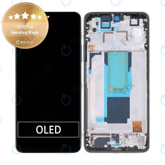 LCD Display Assembly για Xiaomi Redmi Note 11 Pro+ 5G | 220333QAG | Mysterious Black | Service Pack