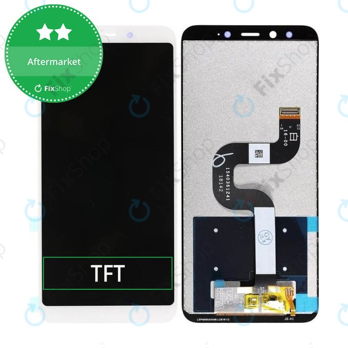 LCD Display με Touch Screen για Xiaomi Mi A2 | Mi 6X | Λευκό, White | Aftermarket
