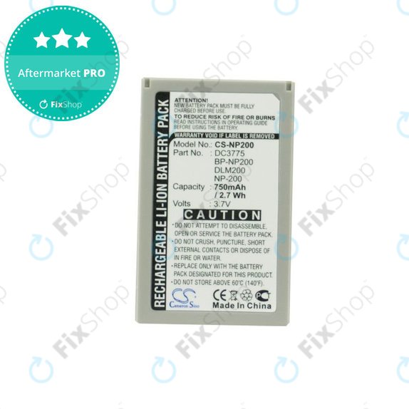 Μπαταρία για Minolta DiMAGE X, Xi, Xt, Xt Biz, Xg, 750mAh, Li-Ion, 3.7V, NP-200, HQ