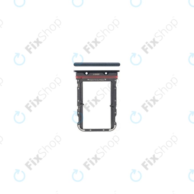 Δίσκος SIM για Xiaomi Mi Note 10 | Xiaomi Mi Note 10 Pro | Μαυρομπλέ | Midnight Black | 48200000033W | Genuine Service Pack