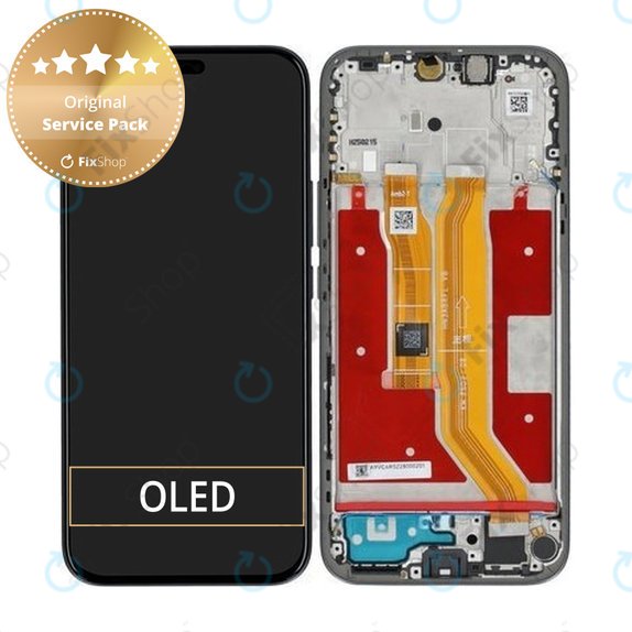 LCD Display Assembly για Honor 400 Lite | 0235ANTF | Velvet Black | Genuine Service Pack