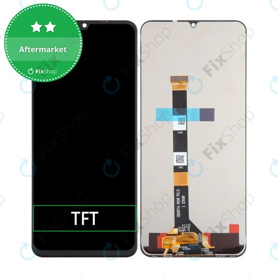 Οθόνη με οθόνη αφής για Realme C53, RMX3760, Aftermarket