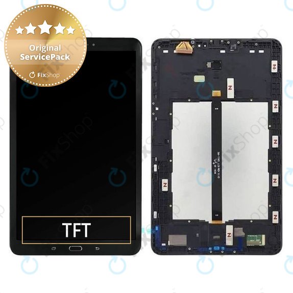 Συγκρότημα οθόνης για Samsung Tab A, 10.1 LTE (2016), T585, T580, GH97-19022A, GH97-19203A, Service Pack