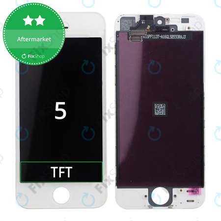 OLED/LCD Display Assembly για iPhone 5 | Λευκό, White | Aftermarket