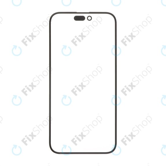 Front Glass με OCA Adhesive για iPhone 16 Plus