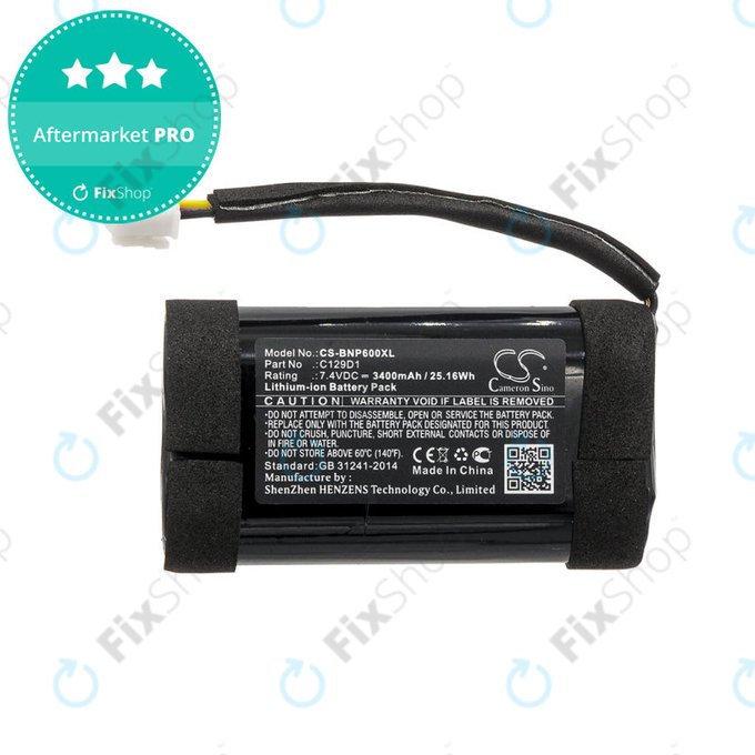 Μπαταρία για Bang & Olufsen Beoplay P6, 3400mAh, Li-Ion, 7.4V, C129D1, HQ